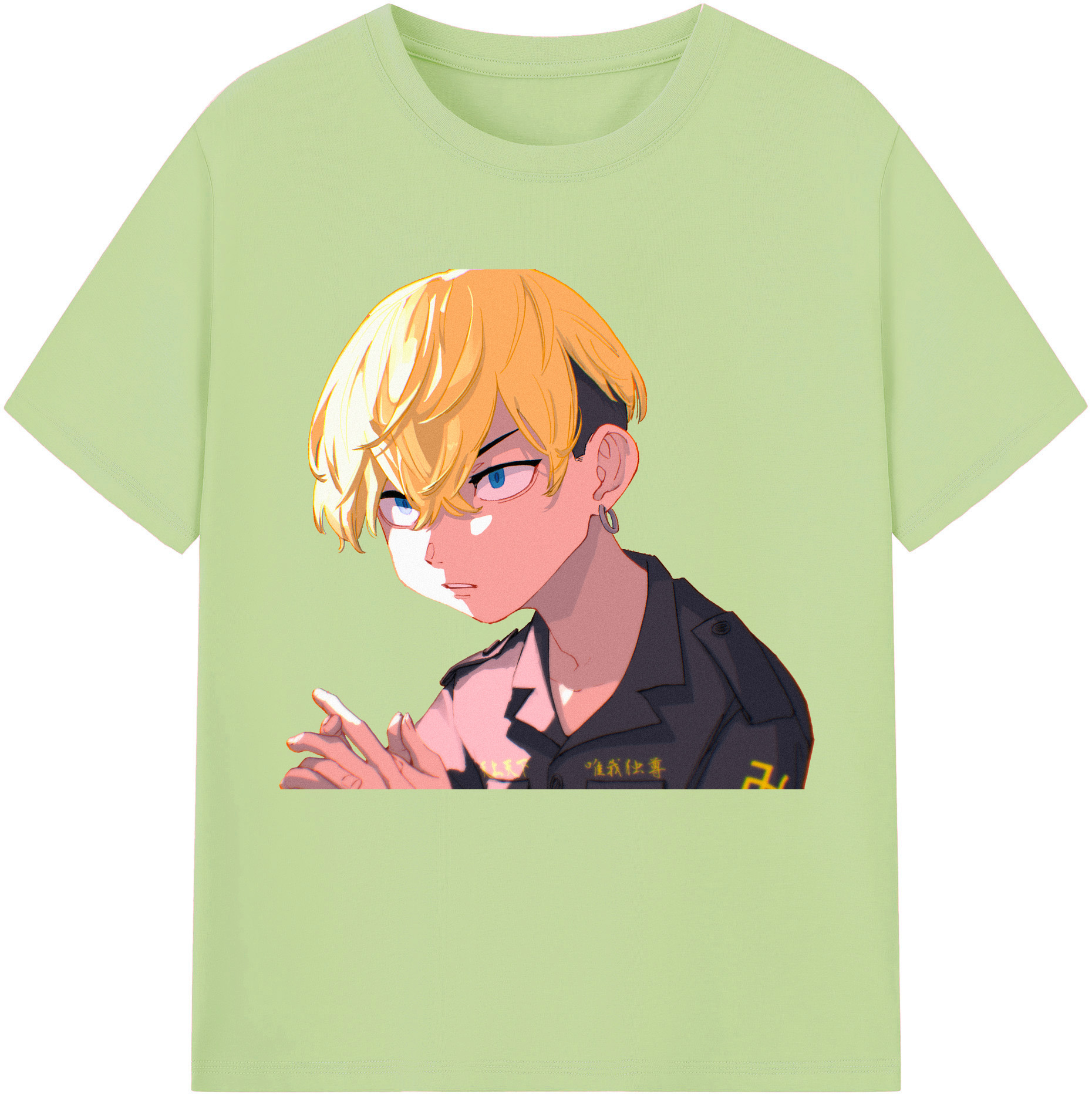 （画像用） 東京リベンジャーズ Tokyo Revengers 綿100％半袖Tシャツ（フロントプリント）